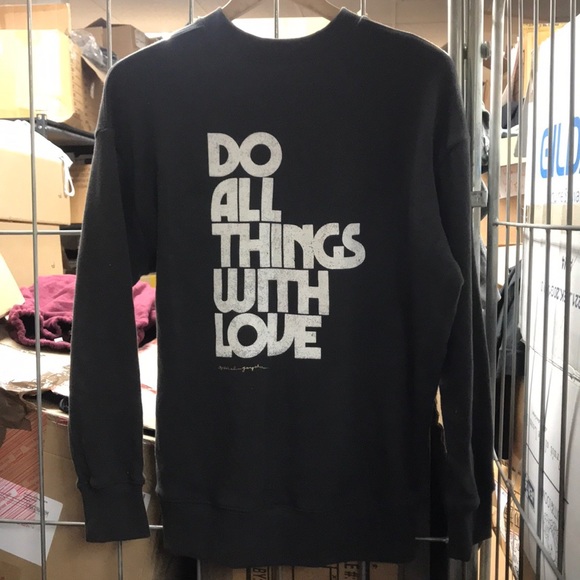 Spiritual Gangster Sweaters - Open 2 Offers! NWOT SG Do All Things With Love M?